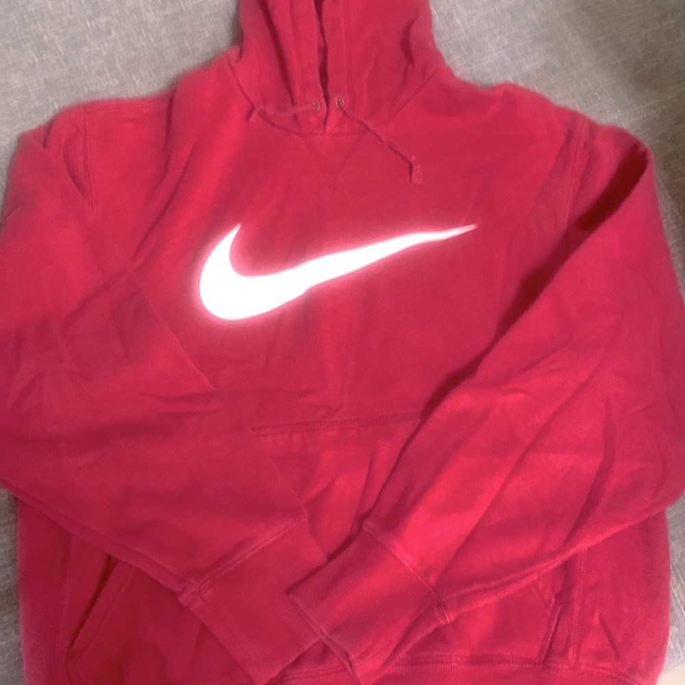 Nike hooded sweatshirt.